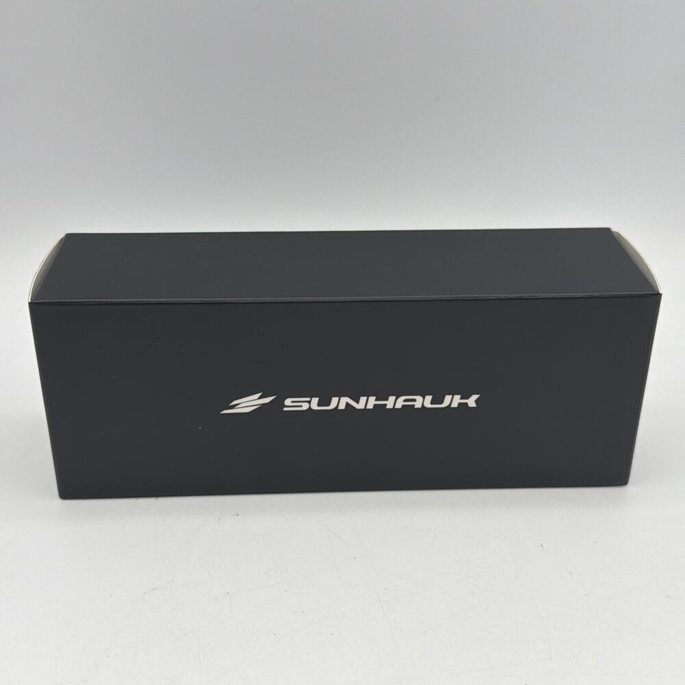 SUNHAUK Phase Zero Enhanced Daytona Metallic Black Gradient Sunglasses‎ New